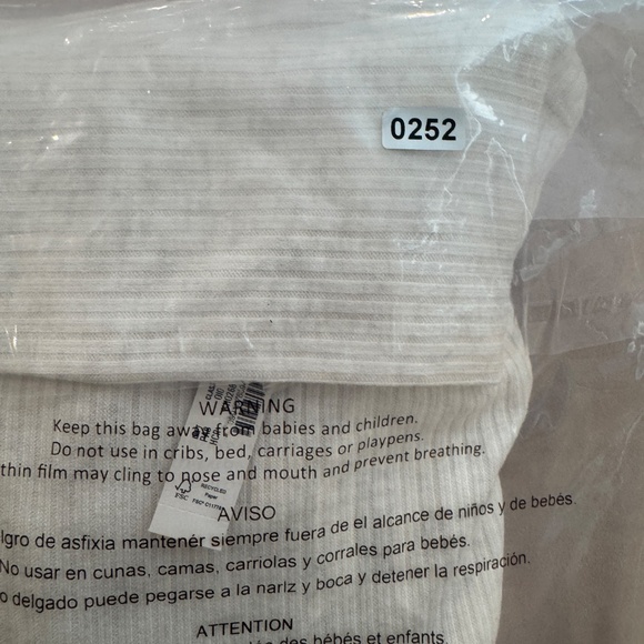 Madewell Ribbed Turtleneck Long-Sleeve Tee • size small • NT768 • NWT - Picture 15 of 15